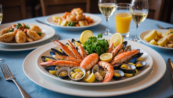 Les plaisirs des fruits de mer au restaurant de cabourg